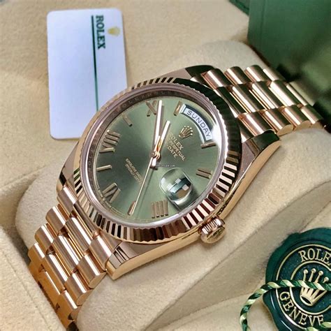 olive dial presidential rolex|the Rolex president.